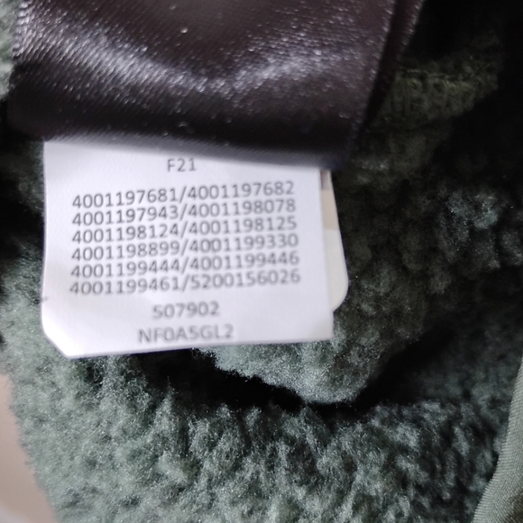 The North Face Gordon Lyons ¼-Zip Fleece Pullover Men’s XL Green Sweater Knit - Picture 10 of 10